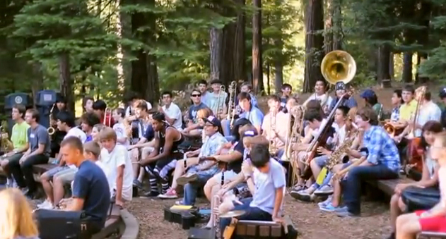 Camp-–-audience-in-the-woods