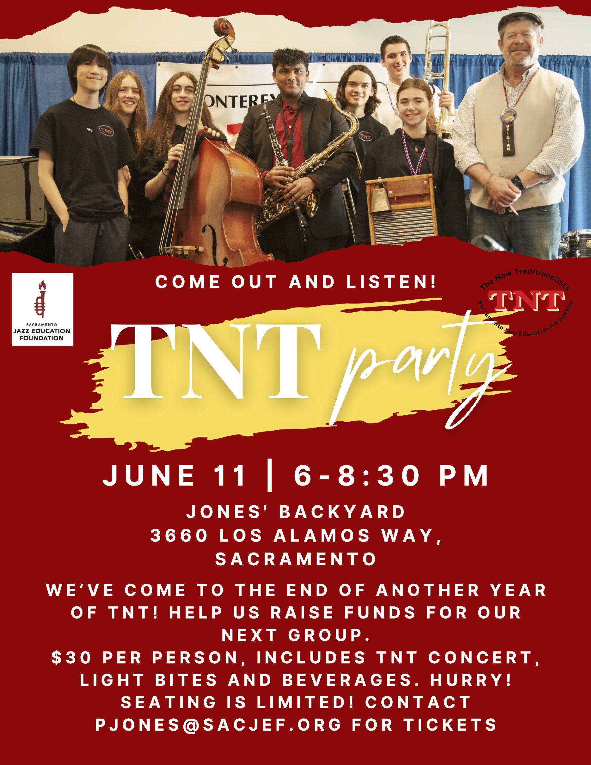2025 TNT party invite